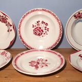 Assortment of six plates