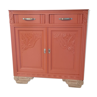Buffet art deco terracotta
