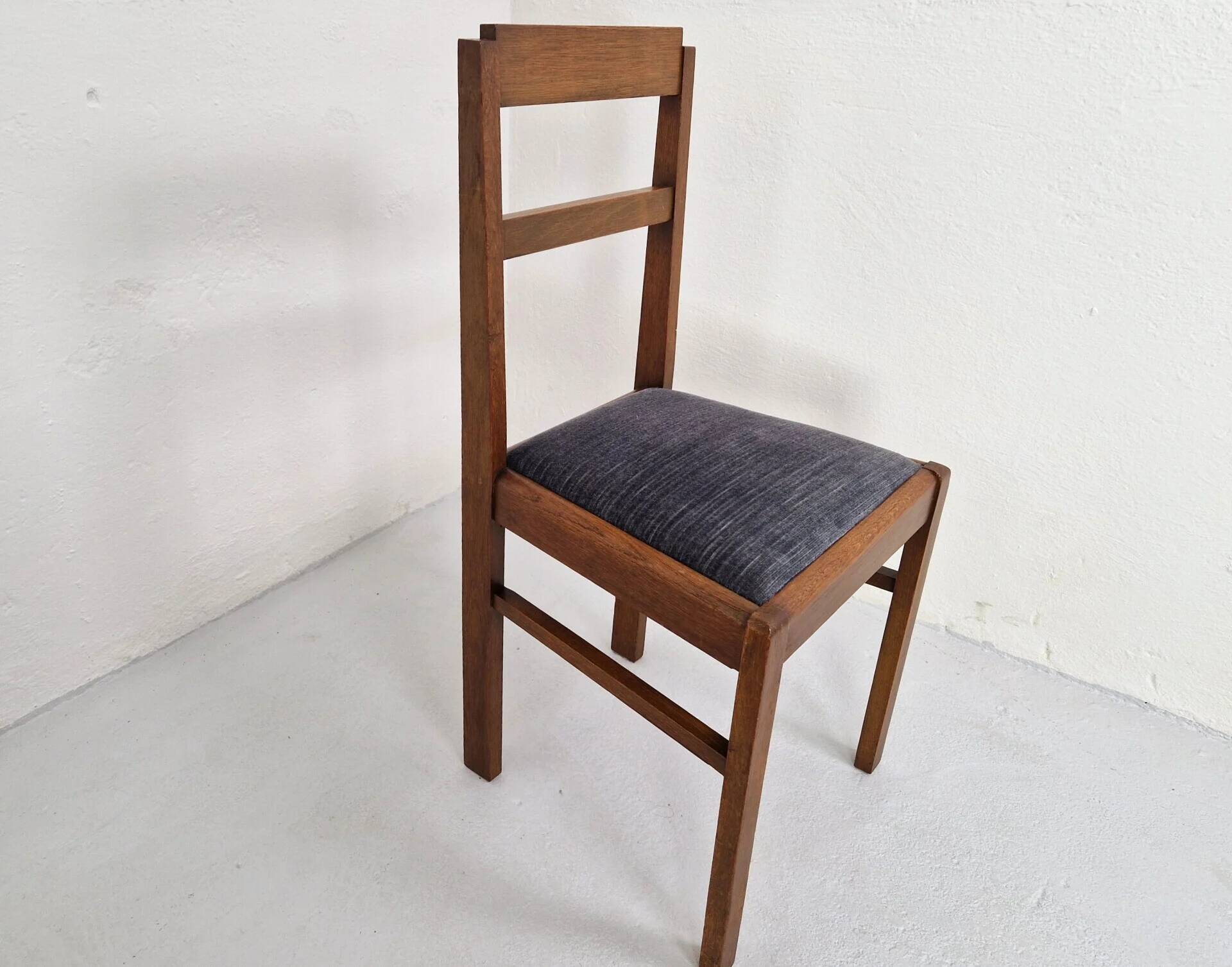Pair of Art Deco side chairs