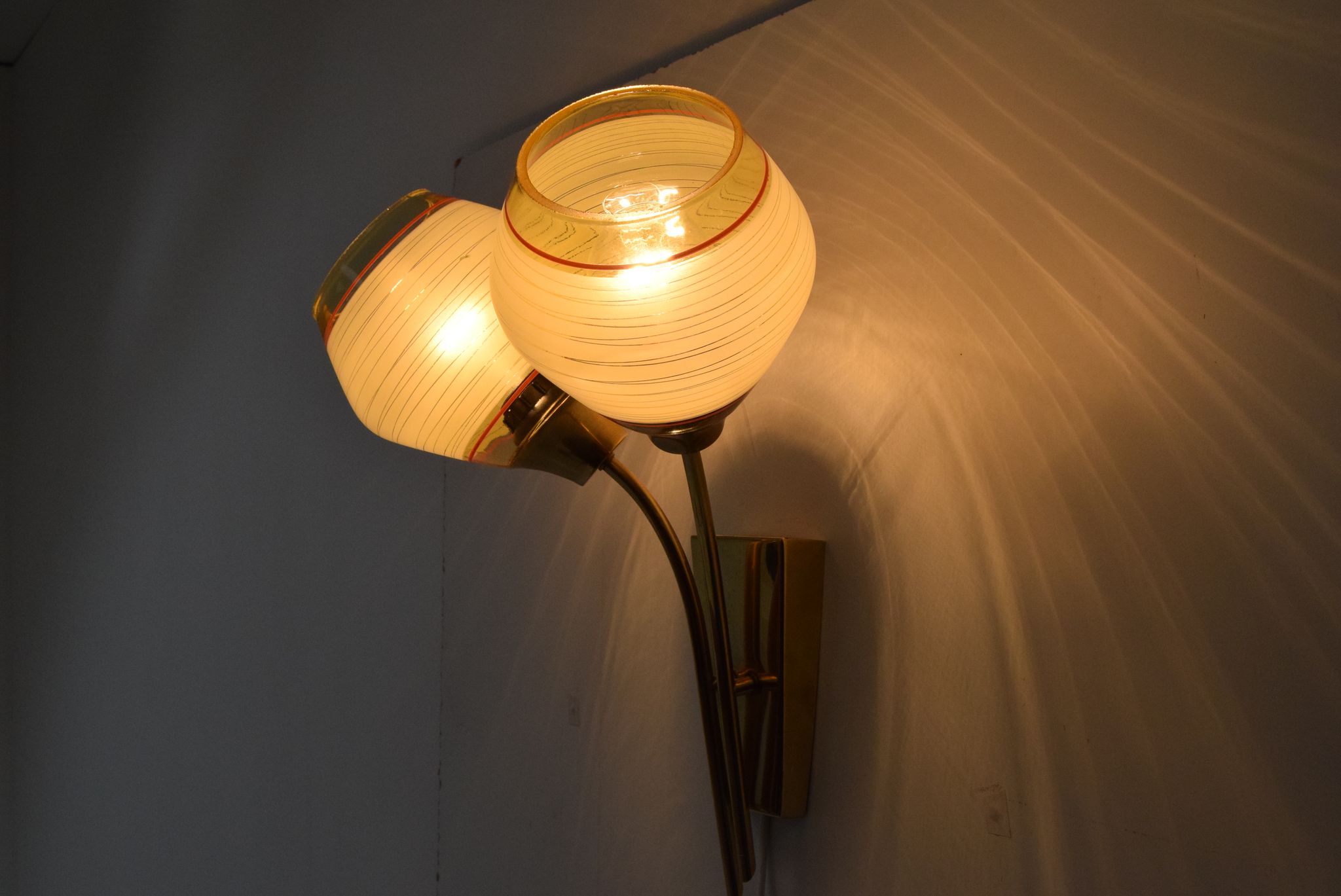 Mid-century Wall Lamp/Kamenicky Senov,1960's.
