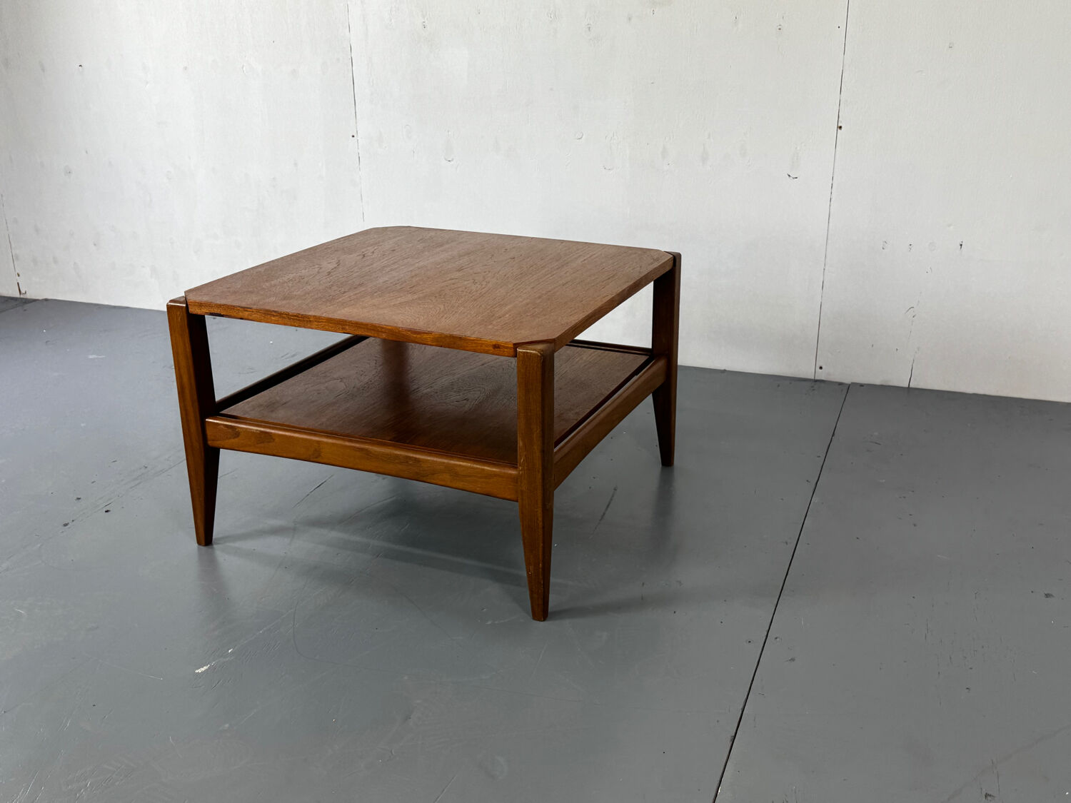 Scandinavian Danish Teak & Formica Coffee Table, 1960s