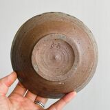 Handmade ceramic craft bowl, rustic glazed bowl