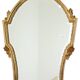 Miroir cranté en or classique Deknudt, biseauté, style Louis XVI, 94 cm