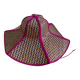 Chapeau paille tressée pliable