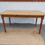 Wooden table or desk with removable legs