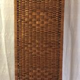 Vintage rattan screen