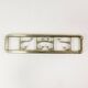 Art Deco brass wall hanger, Austria, 1940s.