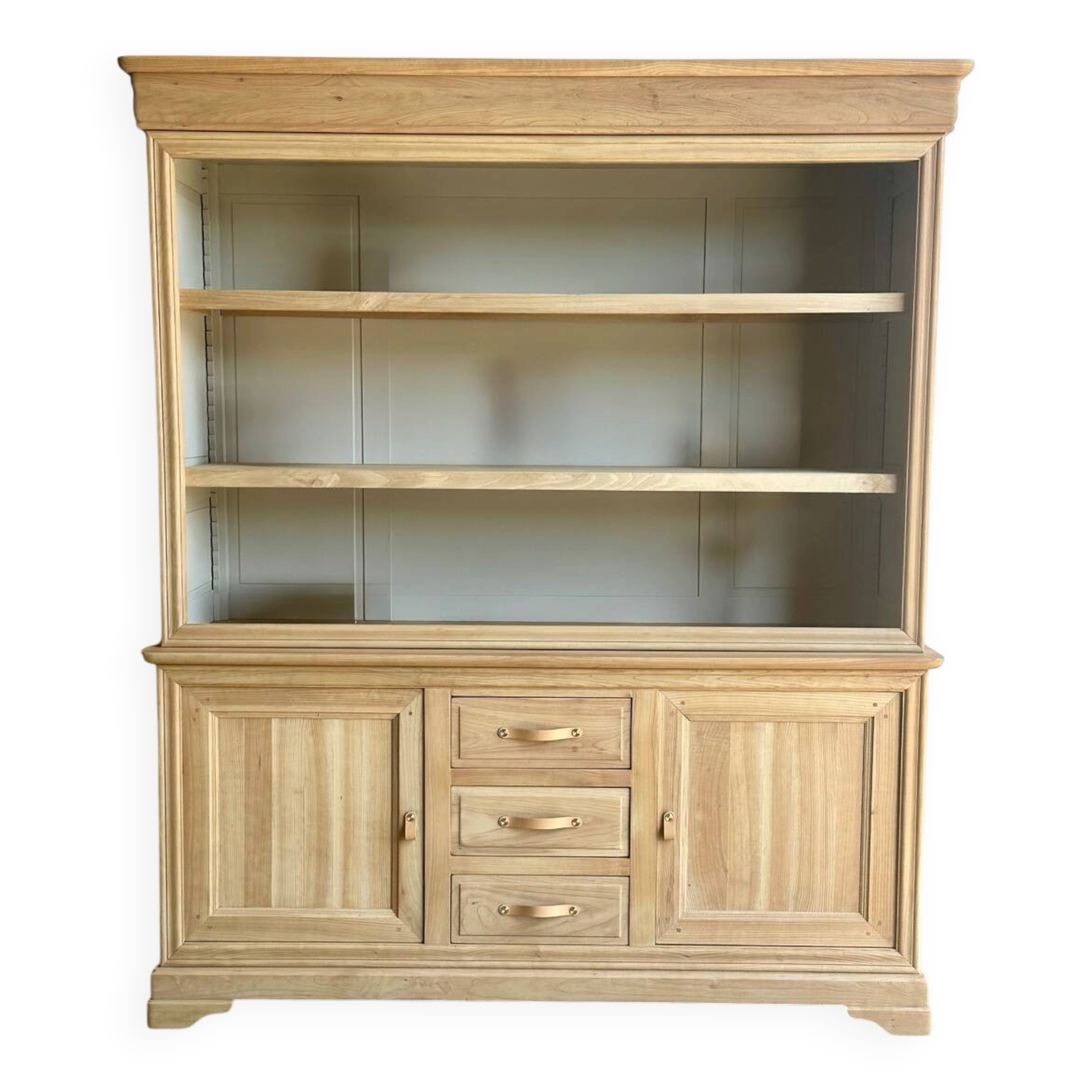 Renovated cherry wood sideboard - light wood