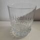 Set of 4 vintage glass whiskey glasses