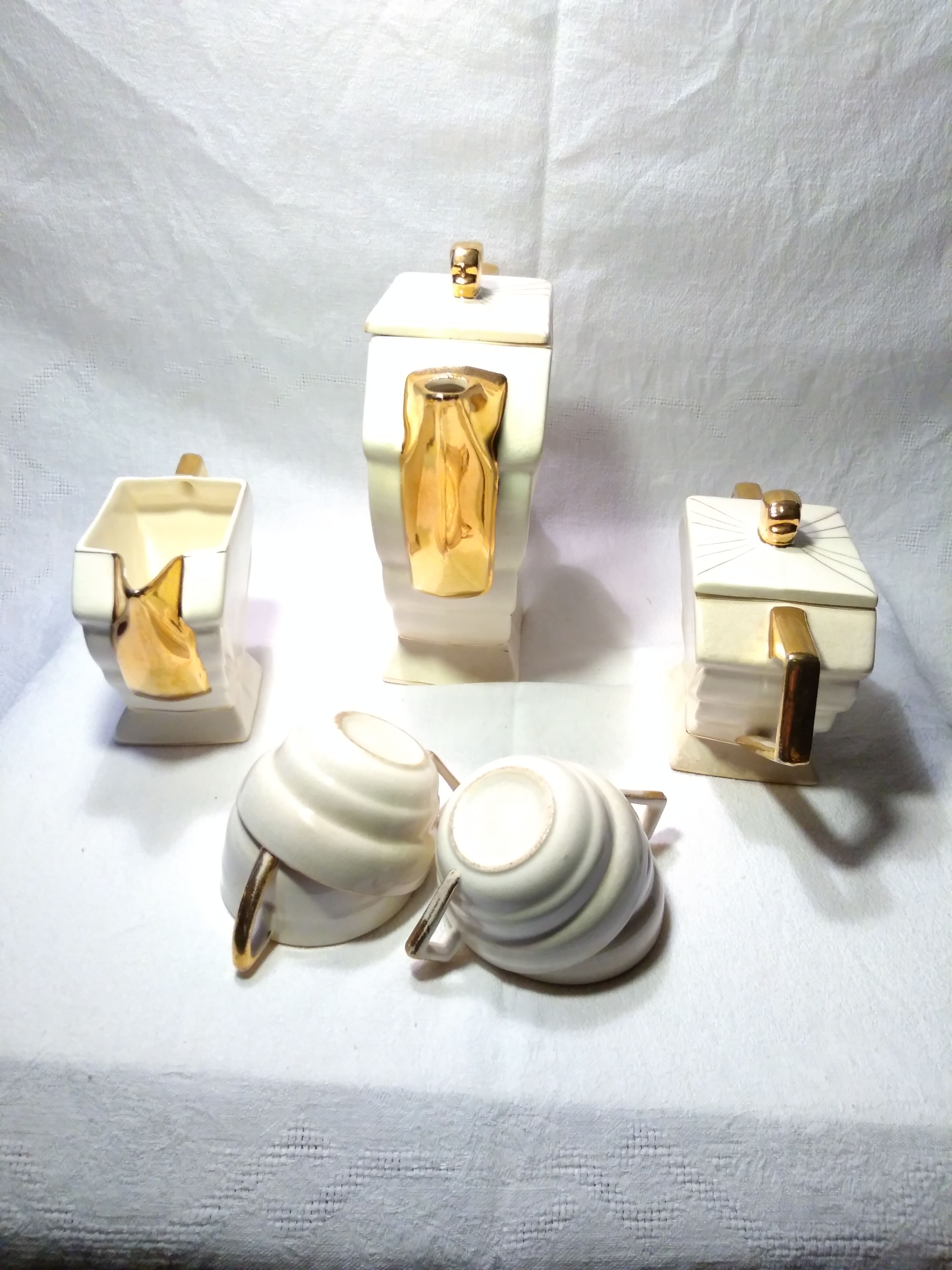 Art Deco coffee service