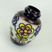 huge scheurich  FLOORVASE colorful fat lava flower decor model 286-42