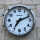 Horloge industrielle de gare Lepaute 1960