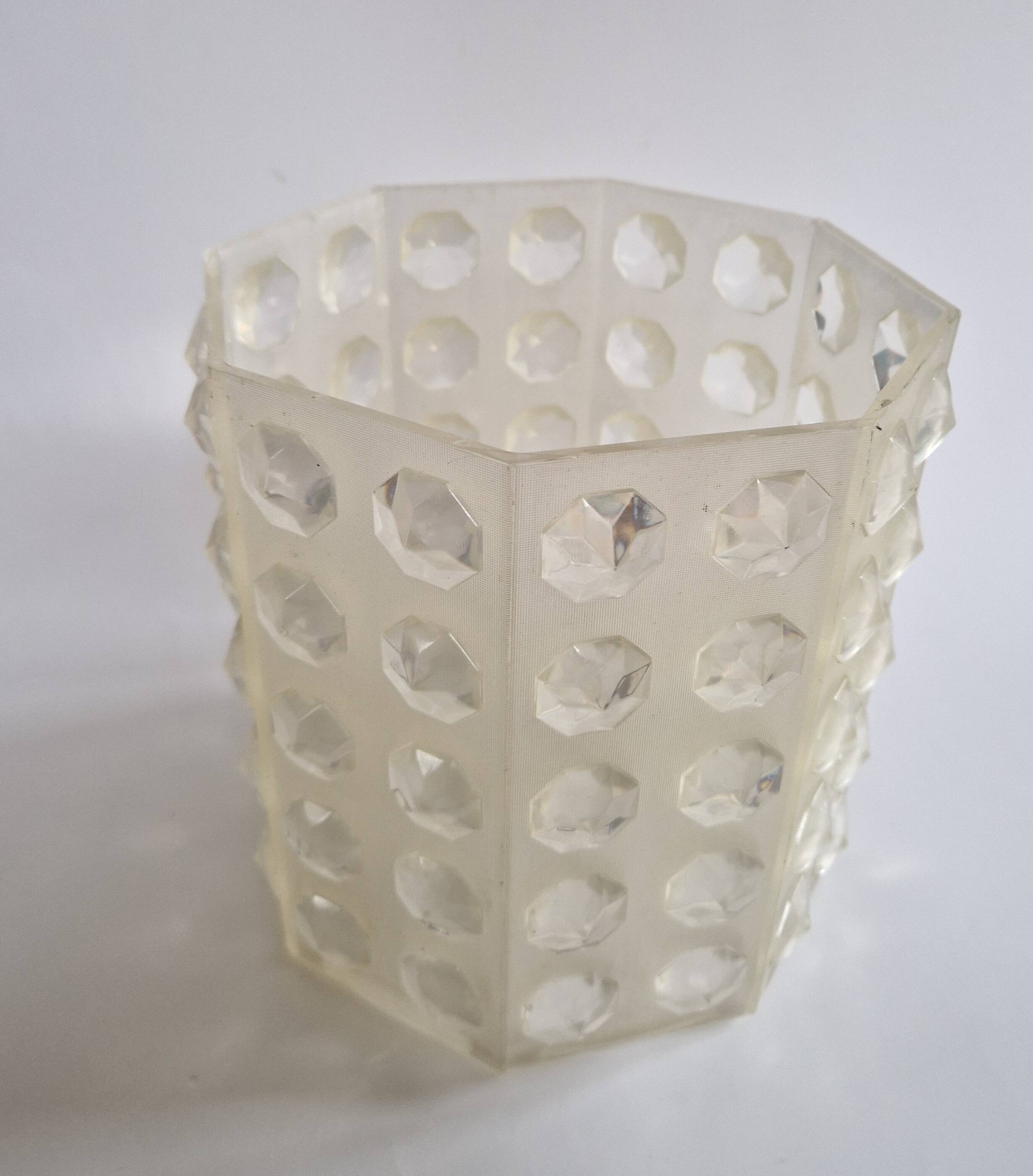 Modernist diamond suspension by Aloys Gangkofner, 1970s.