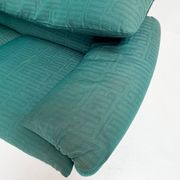 Maralunga sofa with footstool by Vico Magistretti for Cassina, 1970s