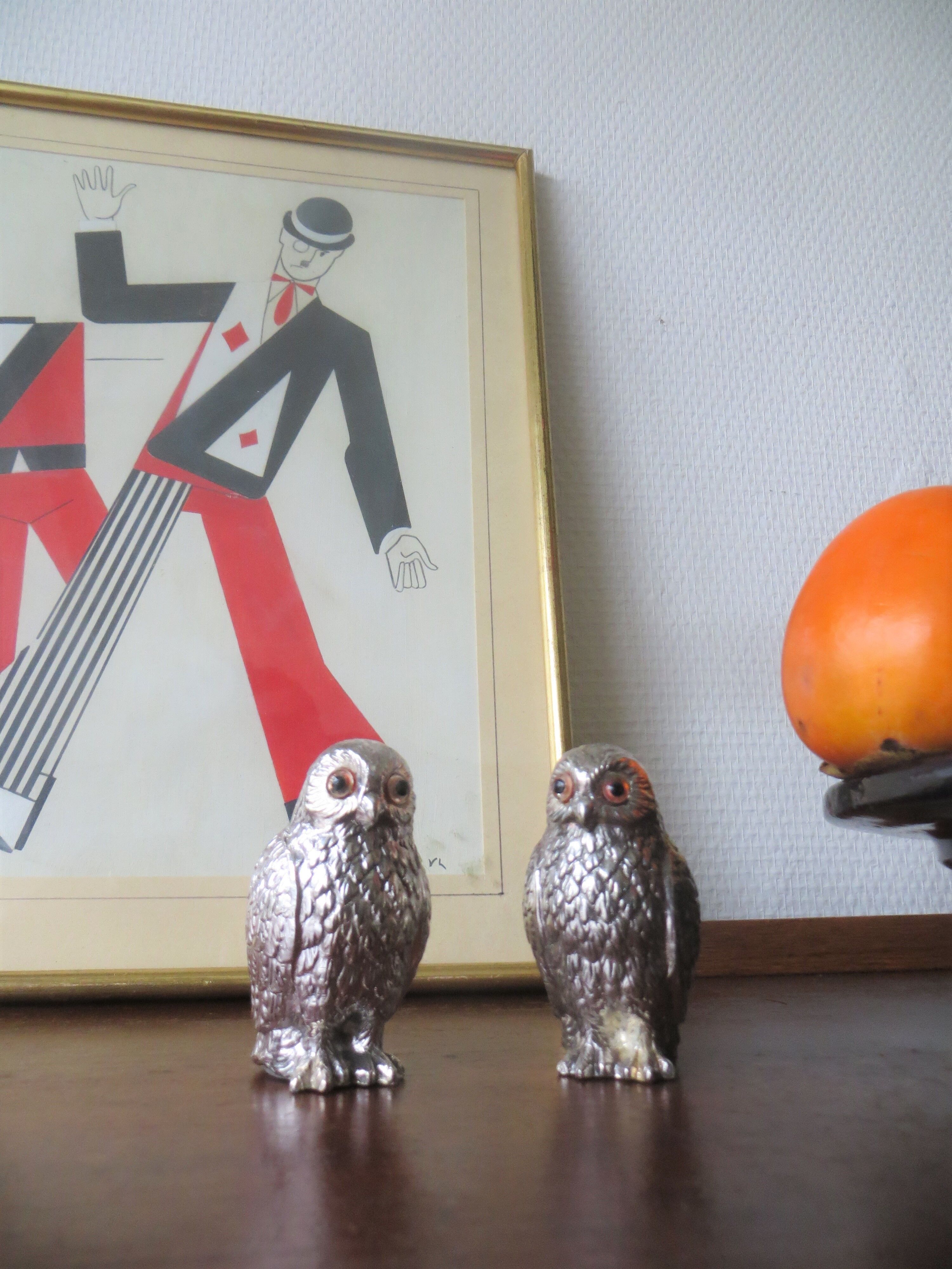 Vintage salt and pepper shakers