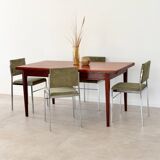 Table à manger vintage teck scandinave