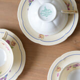 Coffee cups x5 - porcelain