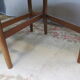 Table en teck dite "Gateleg"