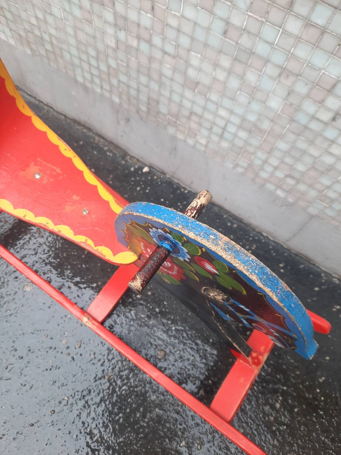 Vintage rocking horse