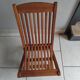 Chaise enfant vintage en teck pliante