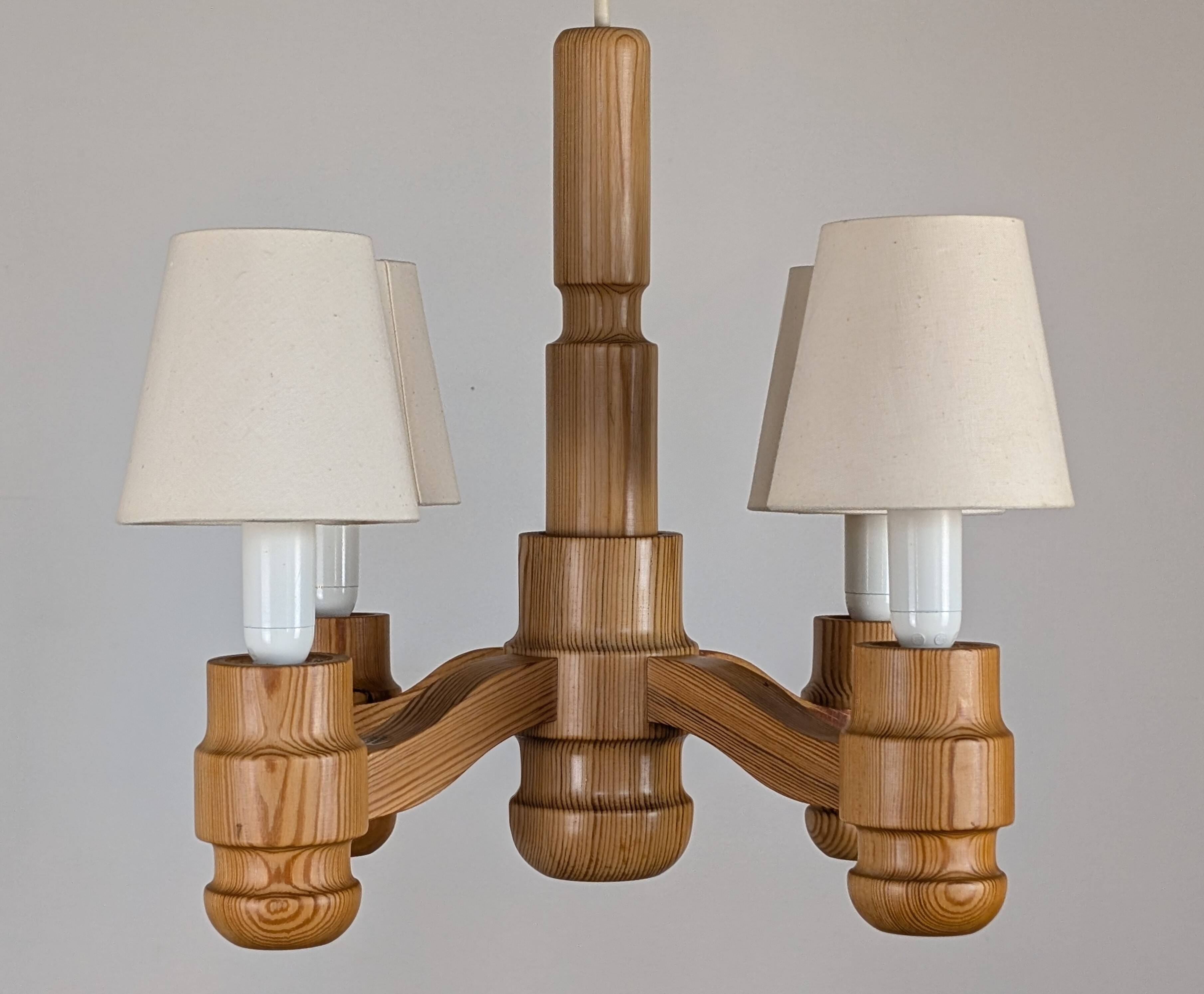Pine chandelier