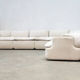 Confidential sofa by Alberto Rosselli for Saporiti