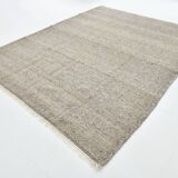 Mid Century Modern Handmade Wool Kilim Rug, 255x322Cm
