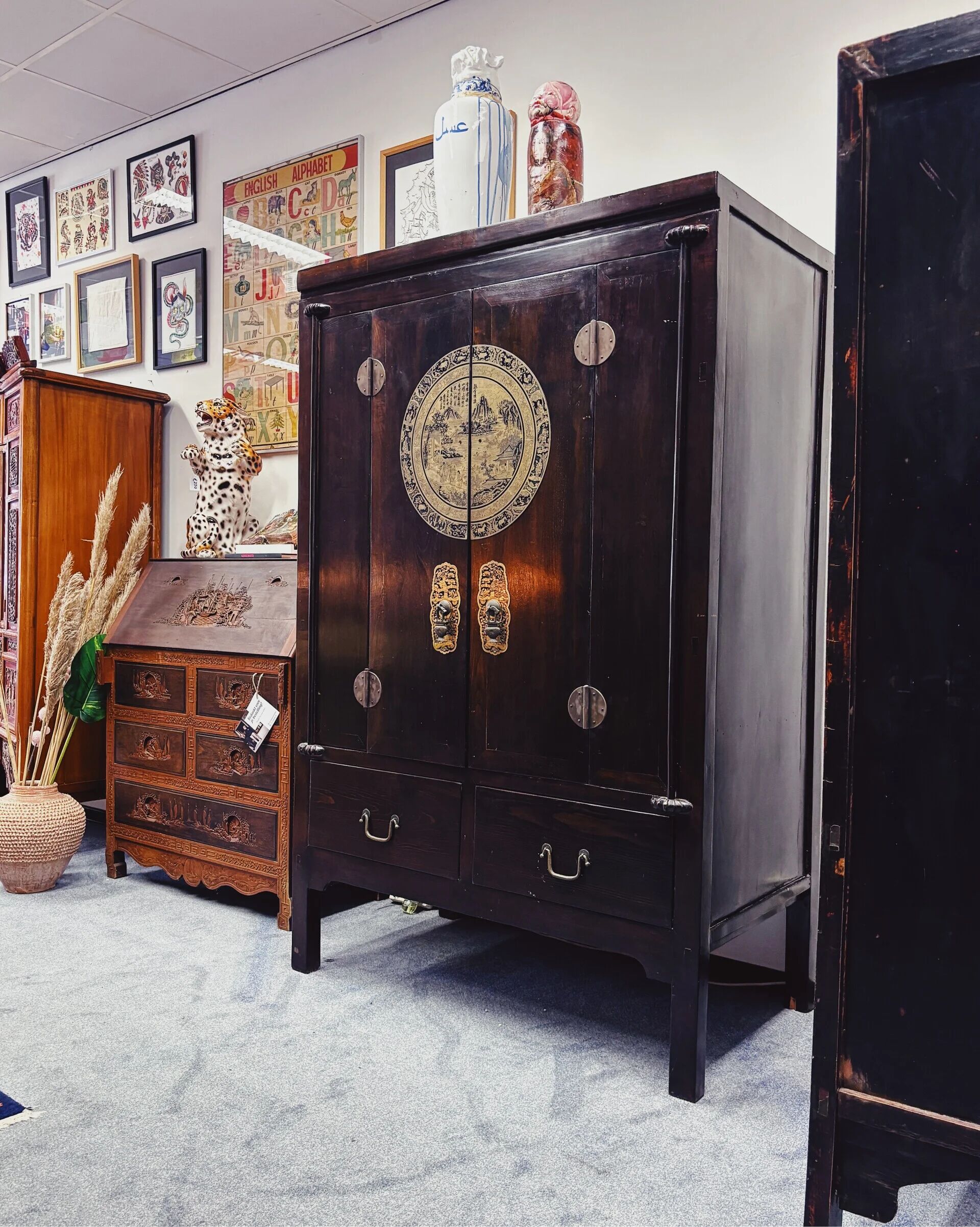Cabinet chinois ancien