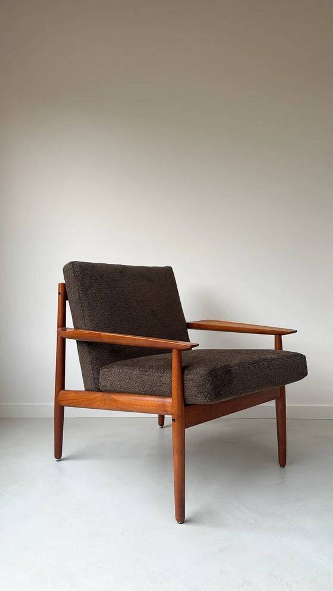 2 Vintage teak armchairs by Arne Vodder for Glostrup from Denmark