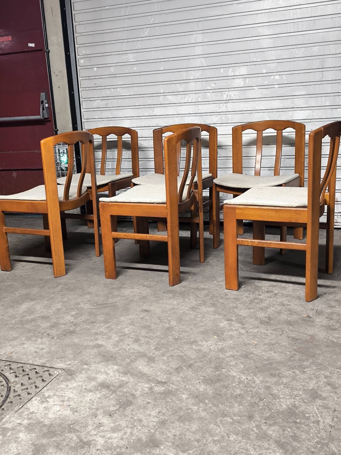 Vintage Bauman elm chairs