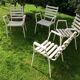 4 fauteuils de jardin