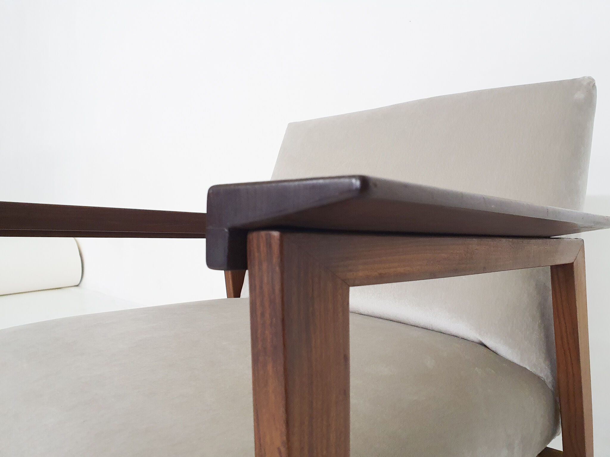 Scandinavian modern teak arm chair 1960