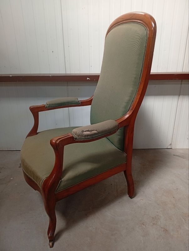 Antique Voltaire armchair