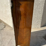 Curved rosewood secretary