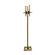 Wooden column coat rack  1965
