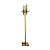 Wooden column coat rack  1965
