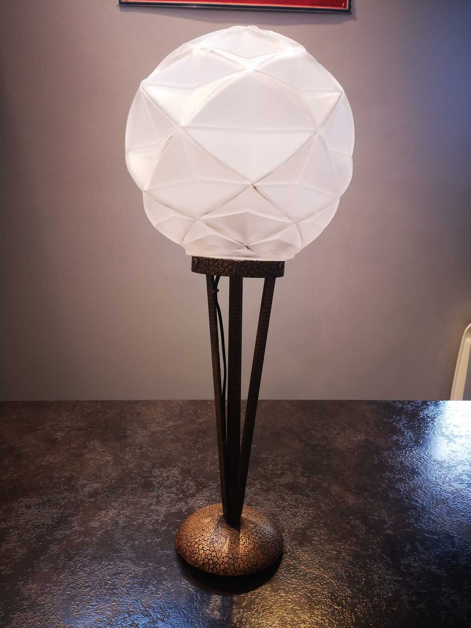 Old art deco pendant lamp 1930