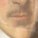 French School of the 19th century, Framed pastel portrait of a man