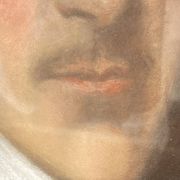 French School of the 19th century, Framed pastel portrait of a man