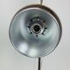 Eyeball floor lamp by Temde Leuchten, copper metal, teak and chrome, 70s.