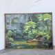 Oil painting "jungle" forest landscape
