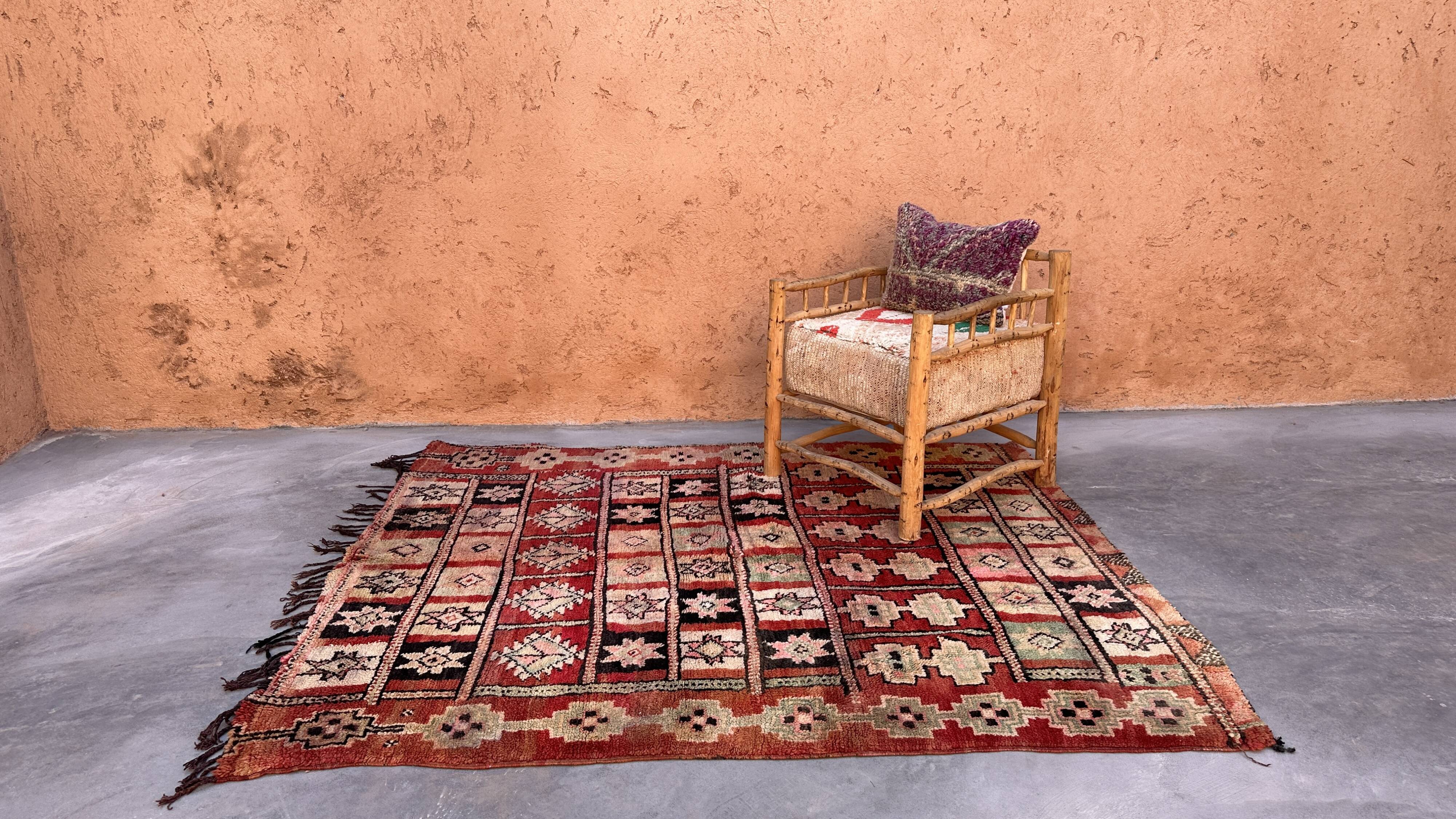 Moroccan Carpet - 187 x 226 cm