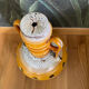 Grand pied de lampe fat lava vintage style Vallauris