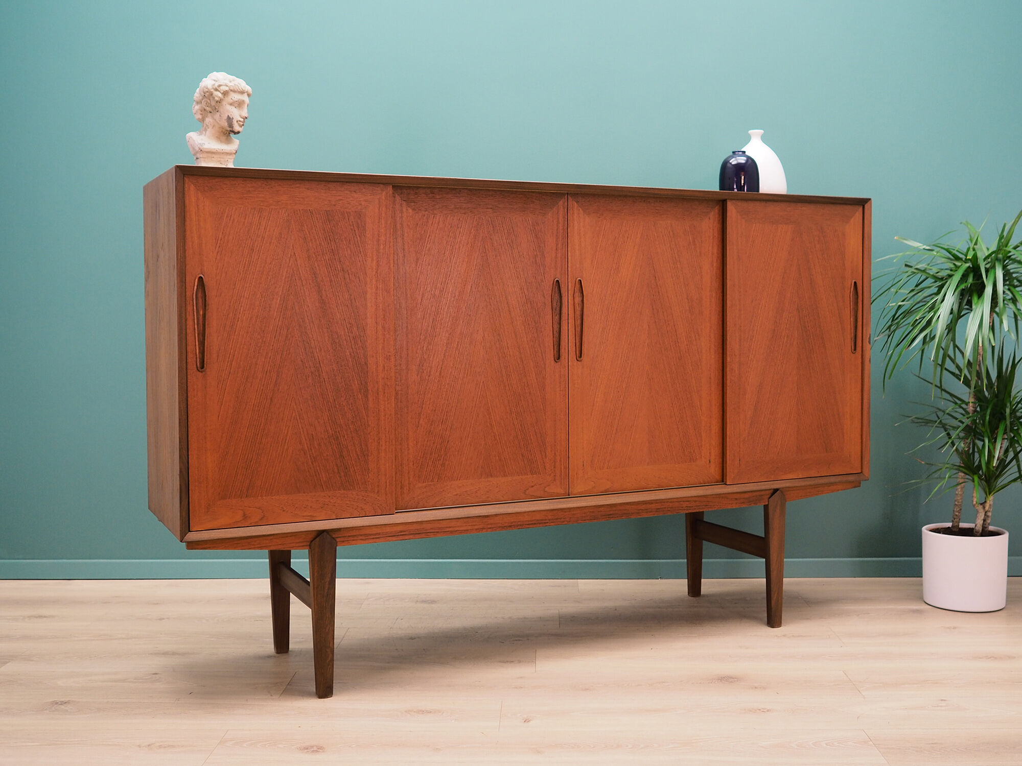 Highboard teak, Danish design, 70's