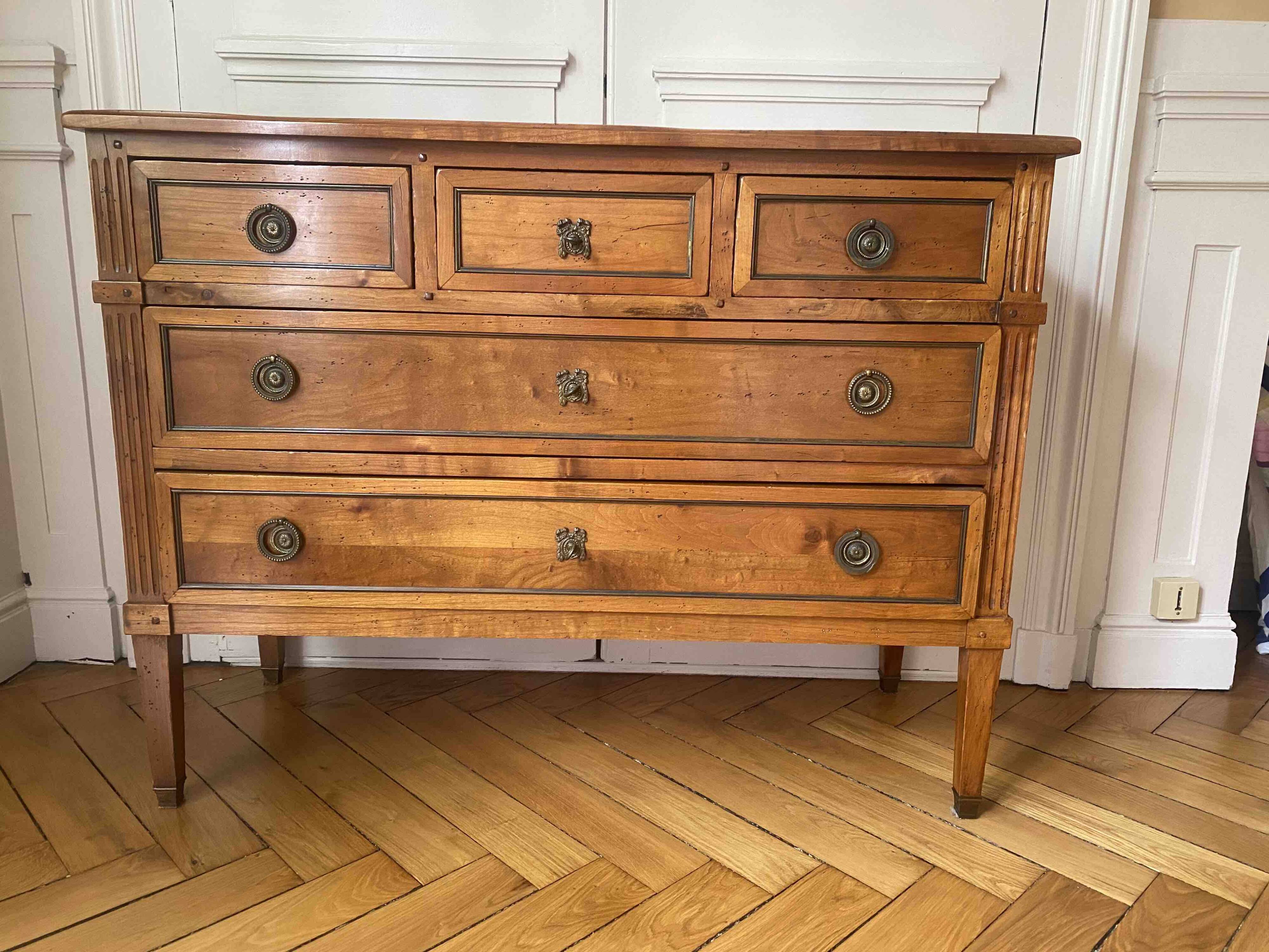 Directory chest of drawers