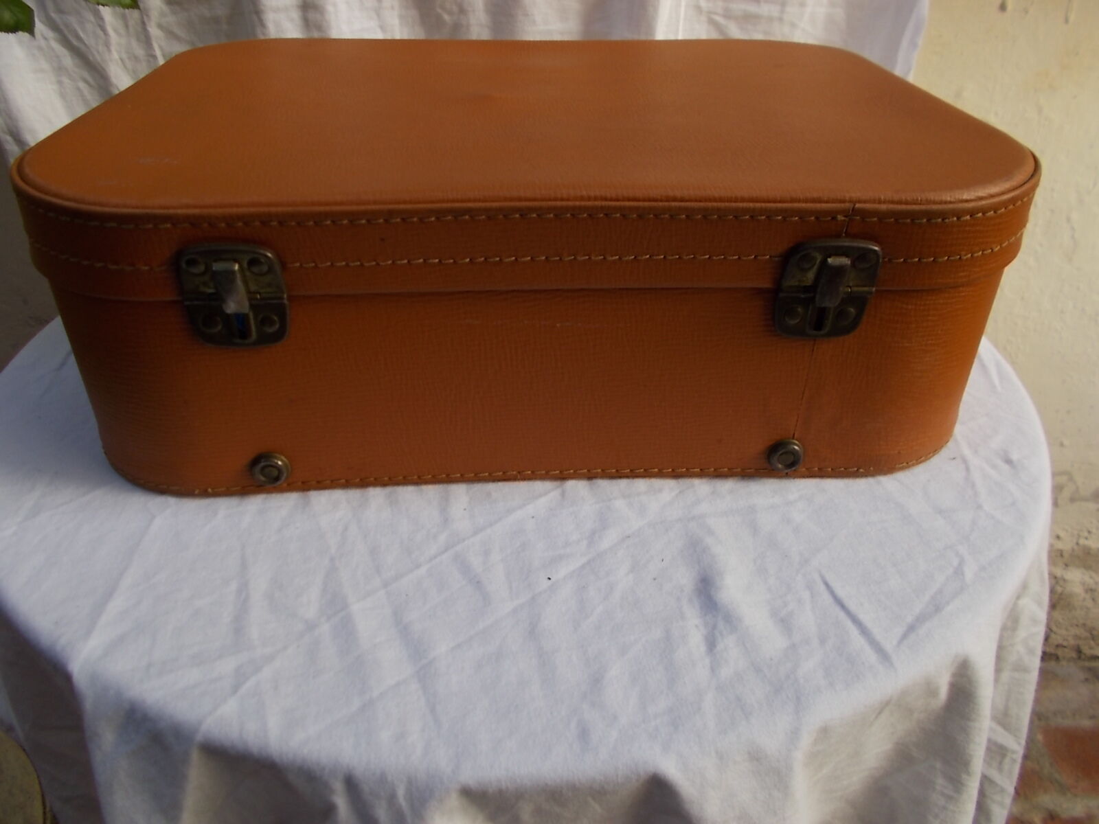 Vintage case, Scottish interior fabric