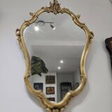 Large gilded baroque mirror