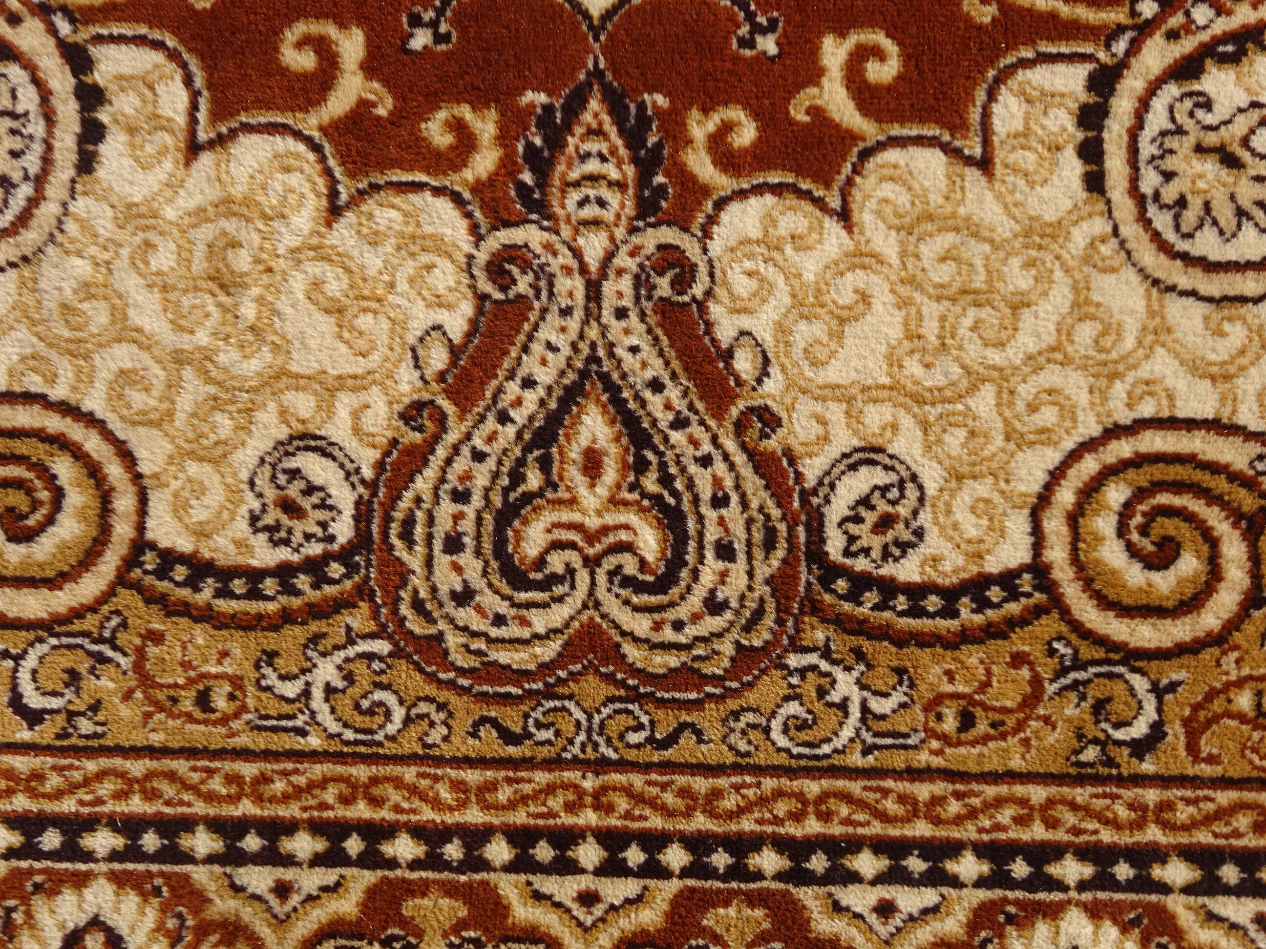 100% pure wool rug 170x230 cm