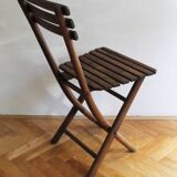 1920's Folding Garden Chair by Gebrüder Thonet