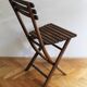 1920's Folding Garden Chair by Gebrüder Thonet